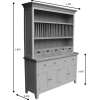Individual Plate Dresser 1 Individual Plate Dresser 1